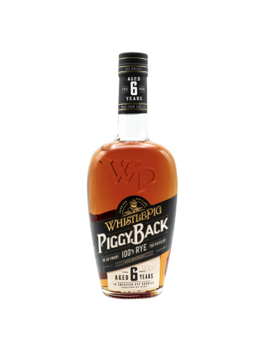 WhistlePig "PiggyBack" 6 Year Old Rye Whisky 700ml