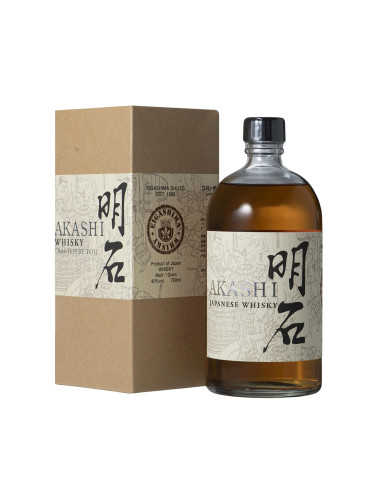 Akashi White Oak Crafted by Toji Malt & Grain Japanese Whisky 700ml
