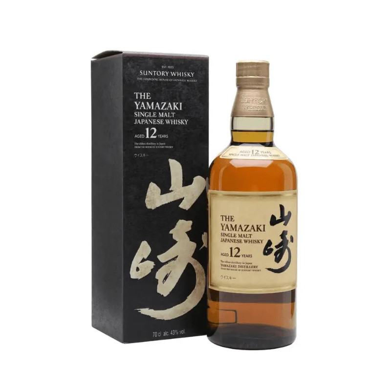 The Yamazaki 12 Year Old Single Malt Whisky 700ml