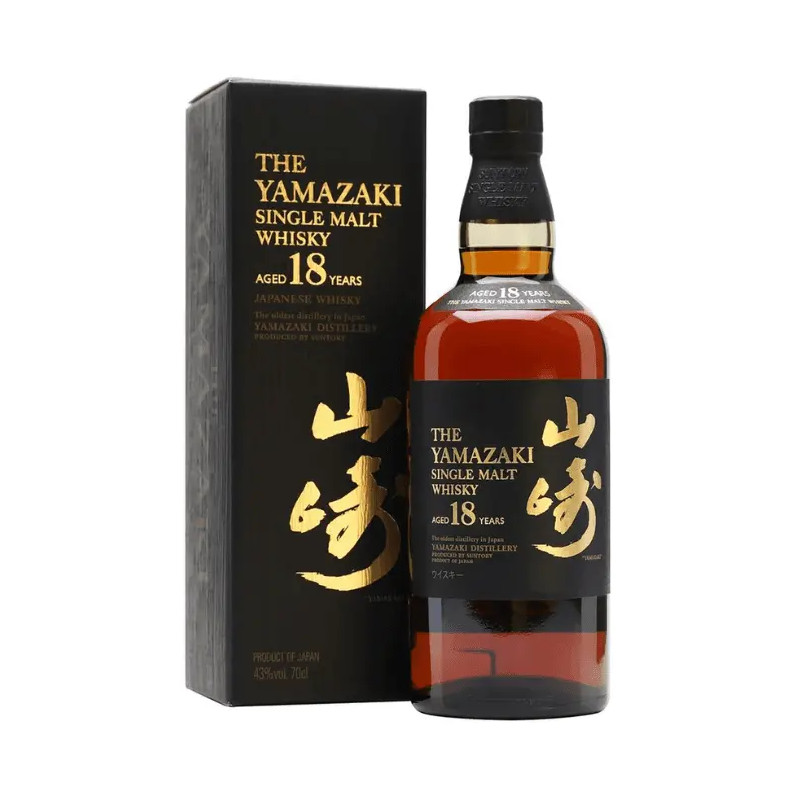Yamazaki 18 Year Old Single Malt Japanese Whisky 700ml