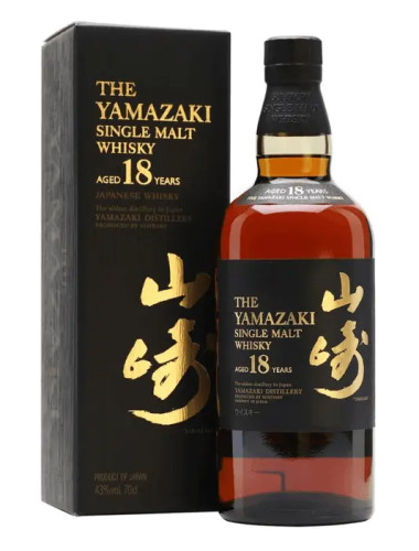 Yamazaki 18 Year Old Single Malt Japanese Whisky 700ml