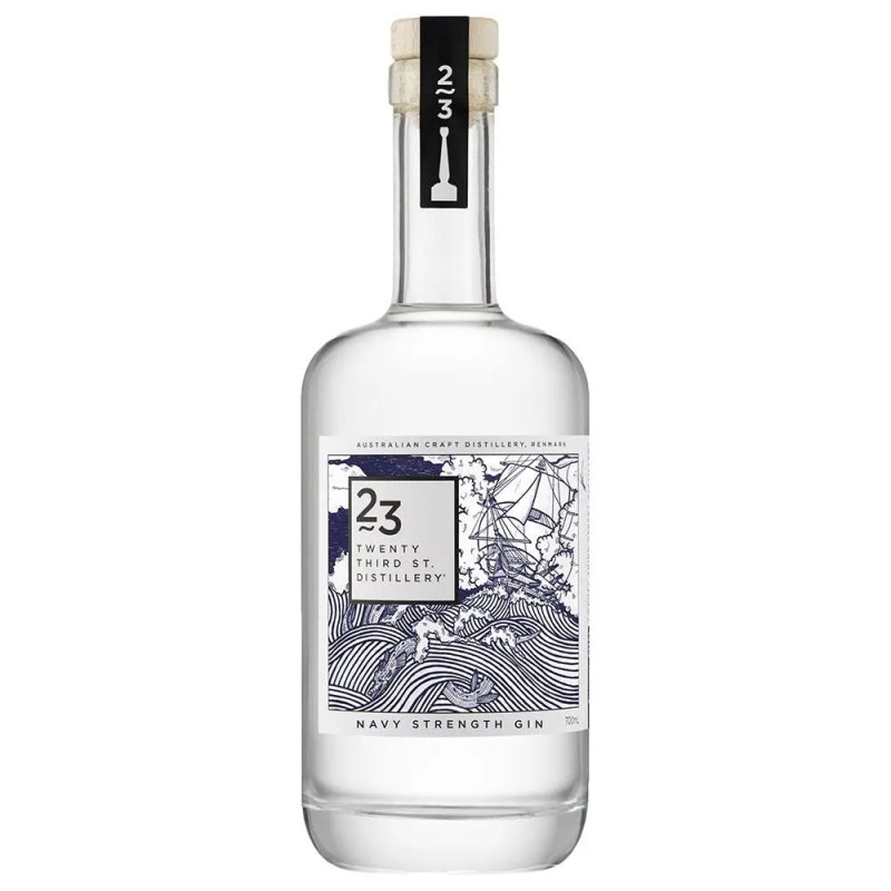 23rd Street Distillery Navy Strength Gin 700ml
