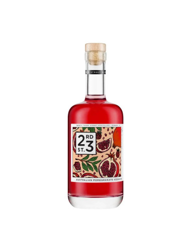 23rd Street Distillery Pomegranate Vodka 700ml