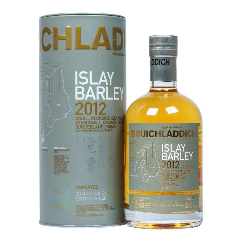 Bruichladdich Islay Barley Unpeated Single Malt Scotch Whisky 2012 700ml