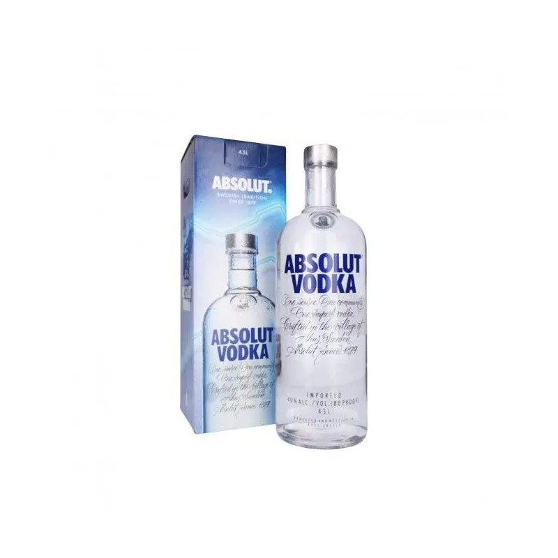 Absolut Vodka 4.5 litre
