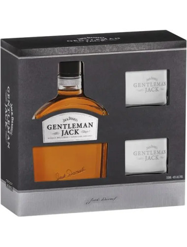 Jack Daniel's Gentleman Jack + 2 Glasses 700ml