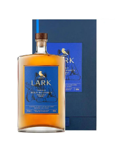 Lark Wolf Release V Single Malt Australian Whisky 500ml