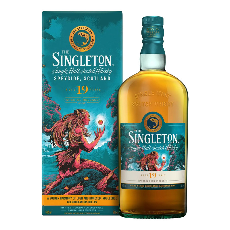 Singleton of Glendullan 19 Year Old 2021 Release Single Malt Scotch Whiskey