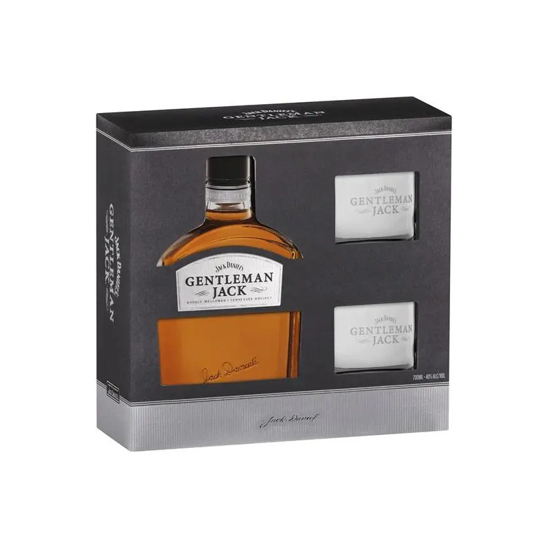 Jack Daniel's Gentleman Jack + 2 Glasses 700ml