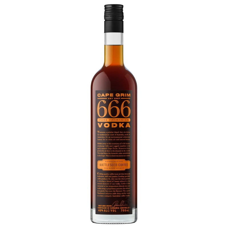 Cape Grim 666 Wattleseed Coffee Vodka