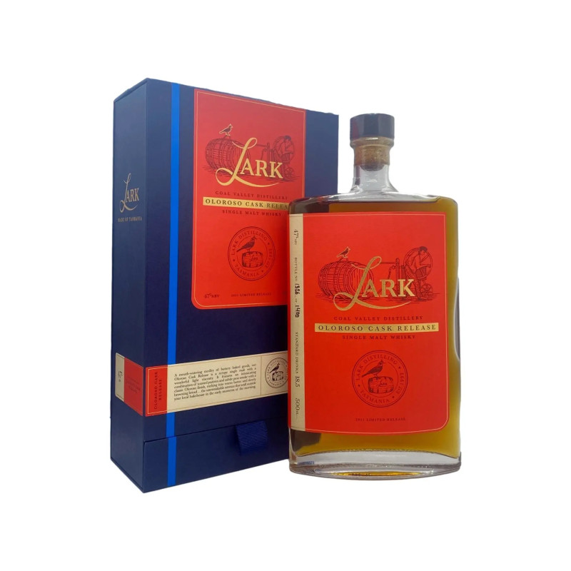 Lark Oloroso Cask 500ml Whiskey