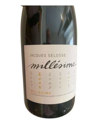 Jacques Selosse Millesime Champagne 2008