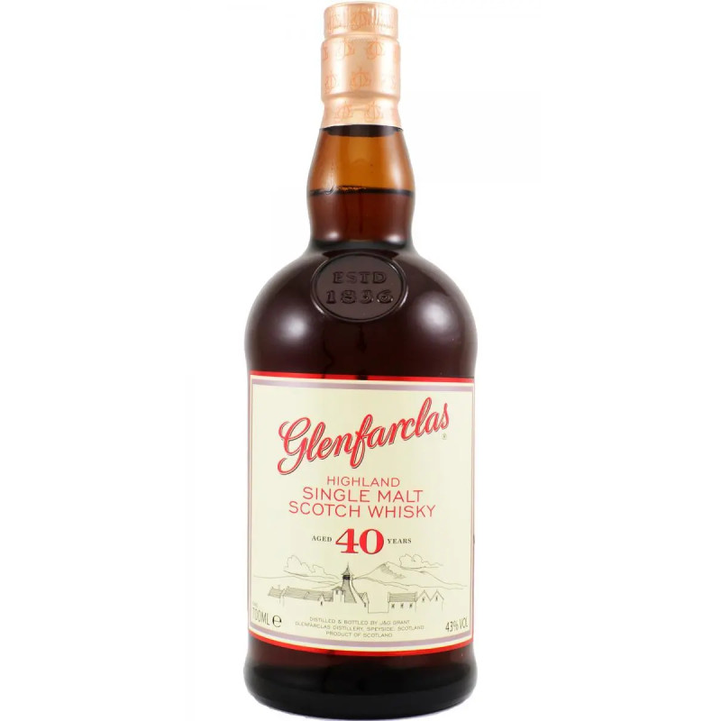 Glenfarclas 40yo Scotch Whisky 700ml