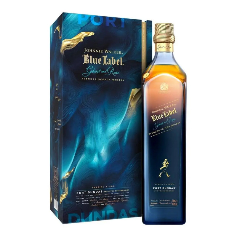 Johnnie Walker Blue Ghost Rare - port dundas