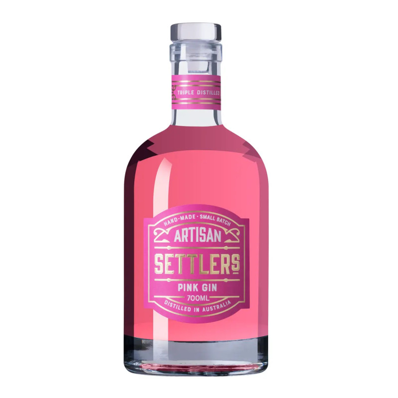 Settlers Pink Gin 700ml