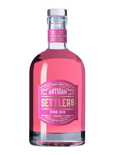 Settlers Pink Gin 700ml