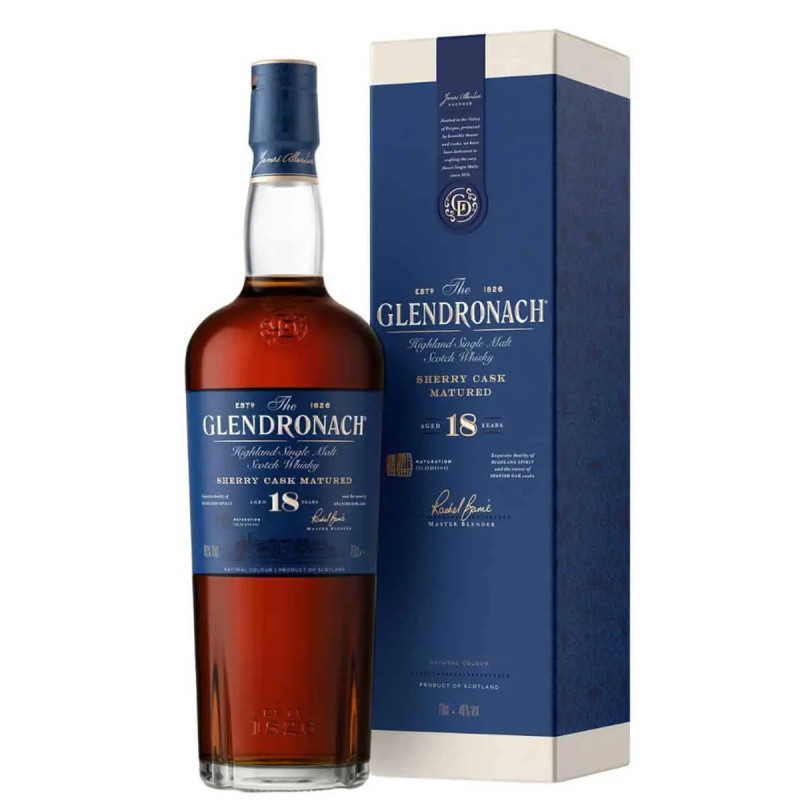 The Glendronach 18YO Single Malt Scotch Whisky 700mL