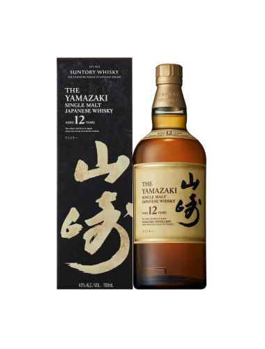 Yamazaki 12 Year Old Single Malt Japanese Whisky 700ml