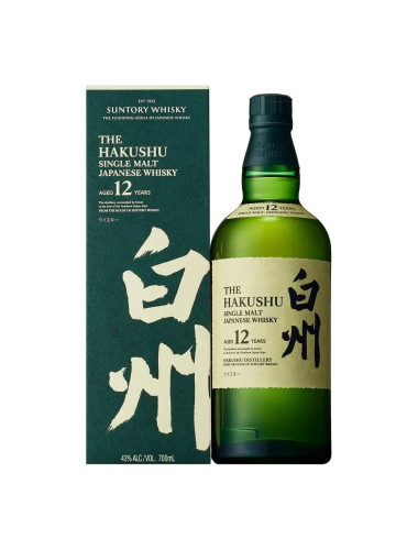 Hakushu 12 Year Old Single Malt Japanese Whisky 700ml