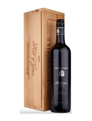 2005 Henschke Hill of Grace Shiraz 750ml Original Wooden Box