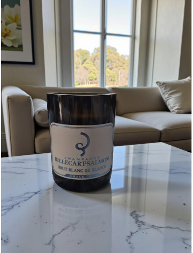 Billecart-Salmon Blanc de Blanc candle