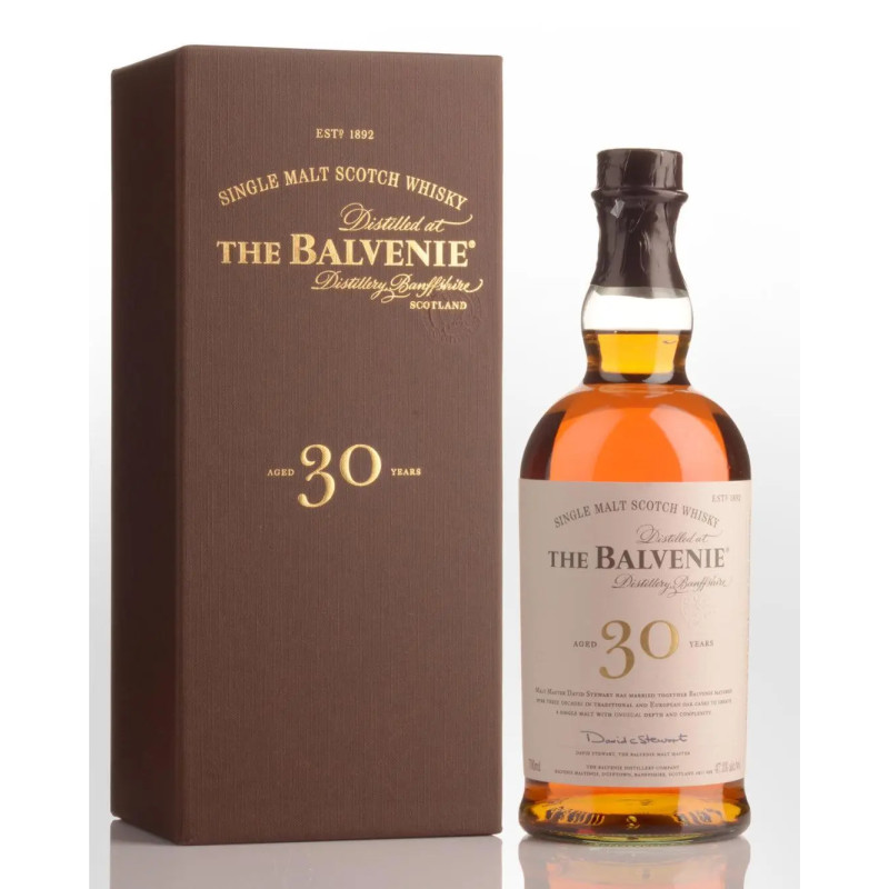 The Balvenie 'Thirty' 30 Year Old Single Malt Scotch Whisky 700ml Original Gift Box