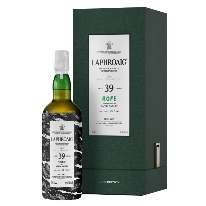 Laphroaig The Wall Collection - 39YO Rope Edition