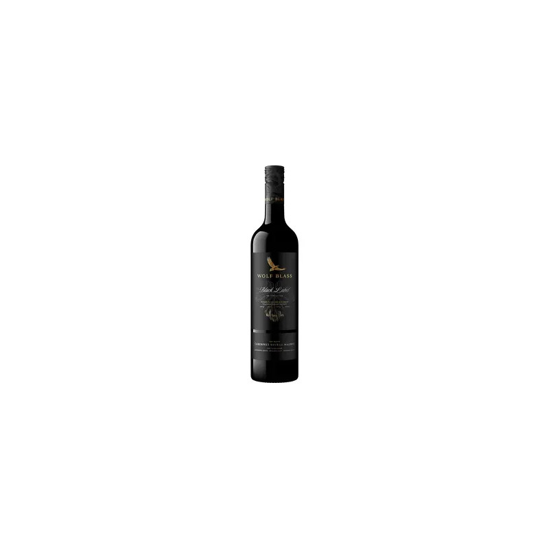 Wolf Blass Black label Cab shiraz Merlot 750ml