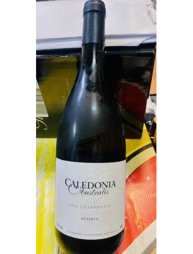 CALEDONIA AUSTRALIS RESERVE CHARDONNAY 2003