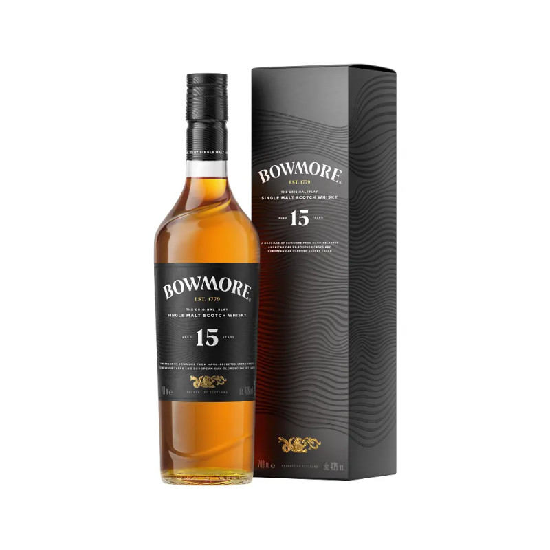 Bowmore 15 Year Old Islay Single Malt Scotch Whisky 700ml