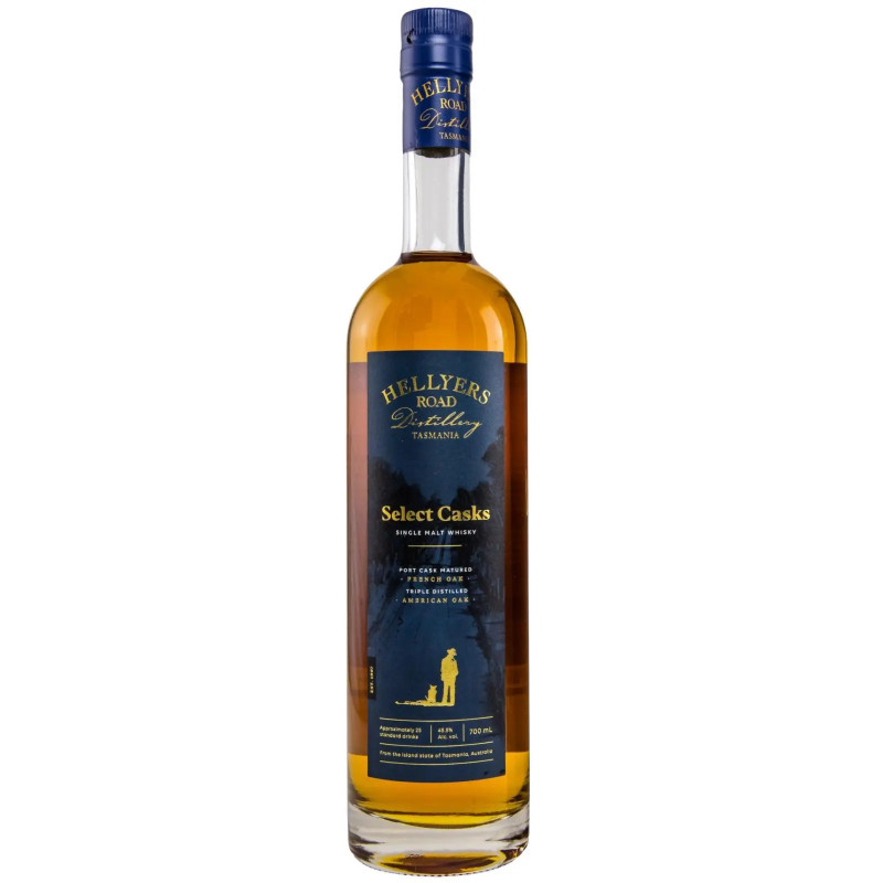 Hellyers Road Single Malt Select Cask 700ml Whiskey