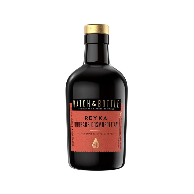 Batch & Bottle Reyka Rhubarb Cosmopolitan 500mL