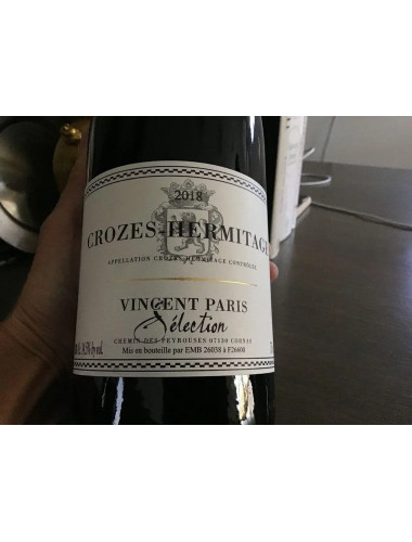 Vincent Paris Crozes Hermitage 2018