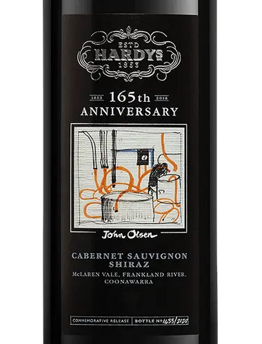 Hardys 165th Anniversary Cabernet Shiraz
