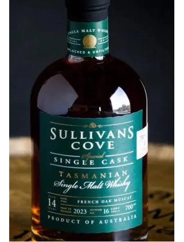 Sullivans Cove - Special French Oak Muscat Cask TD0314 Single Malt - 0 - 700ml