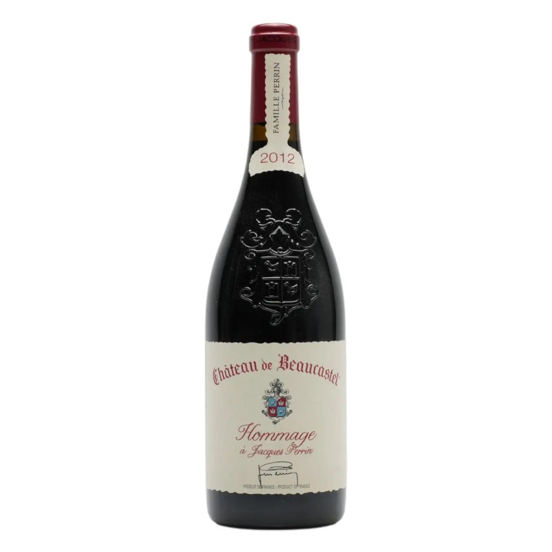 2012 Chateau de Beaucastel Chateauneuf-du-Pape Grand Cuvee Hommage a Jacques Perrin 750ml