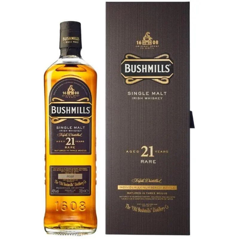 BUSHMILLS MALT Whiskey 21YO 700ML