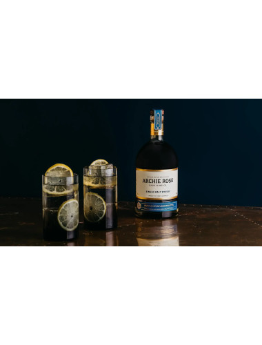Archie Rose Single Malt & 2 Glencairn Glasses Gift Pack