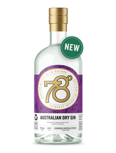 78 Degrees Aust Dry Gin