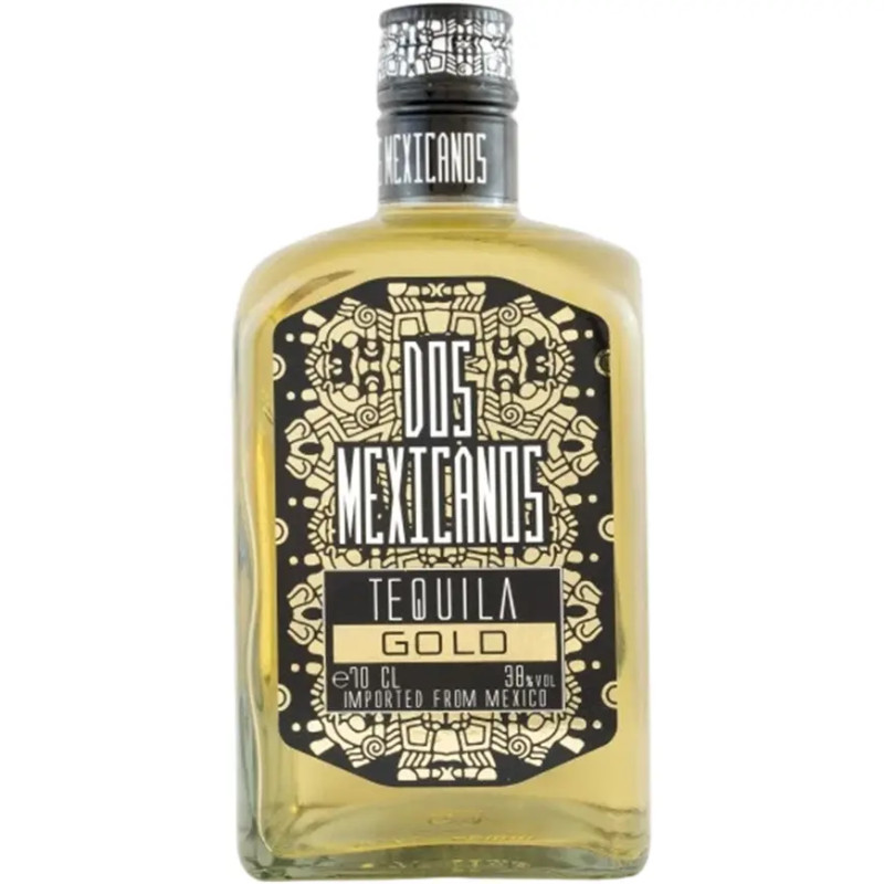 Dos Mexicanos Gold Tequila