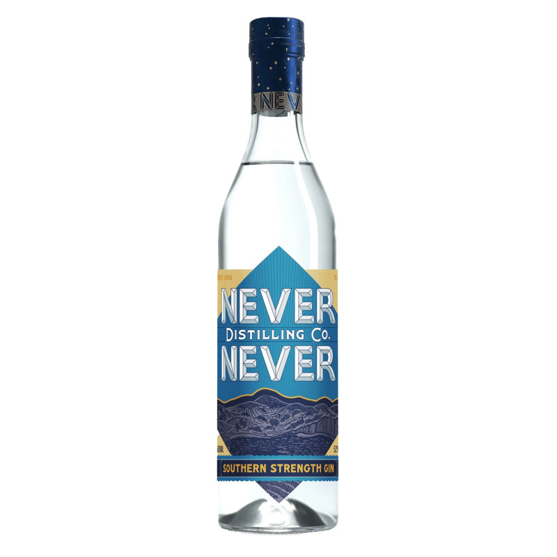 Never Never Distilling Co Southern Strength Gin 500mL Bottle