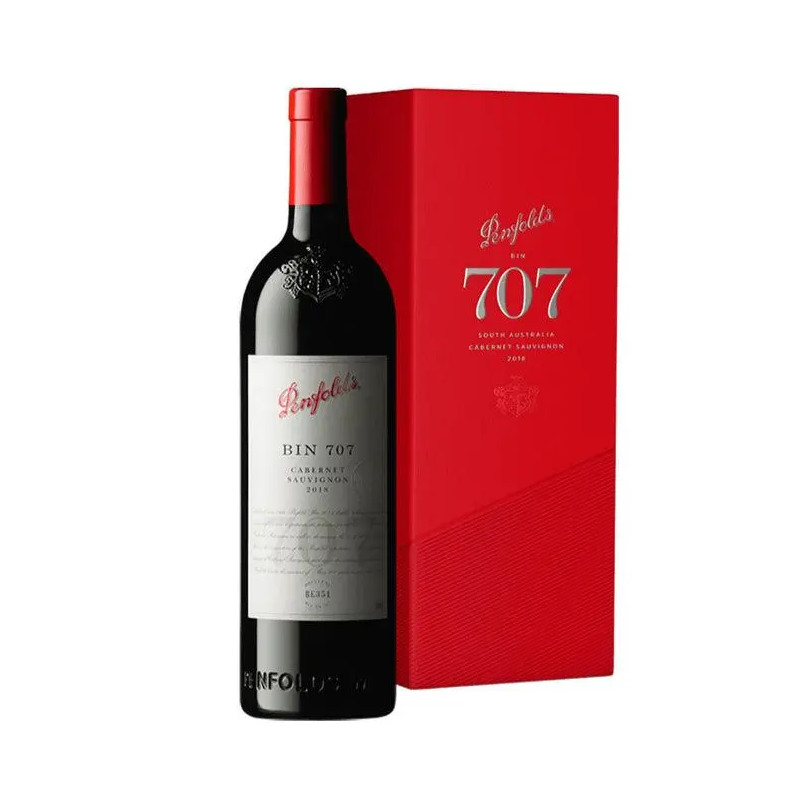2018 Penfolds Bin 707 Cabernet Sauvignon 750ml Gift Box
