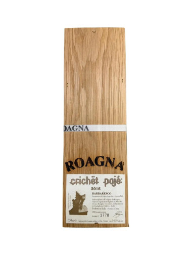 2016 Roagna Crichet Paje Barbaresco DOCG 750ml Wooden Box