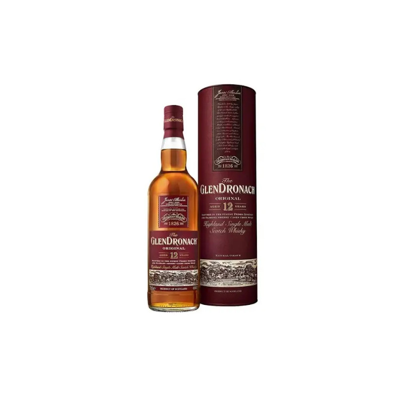 Glendronach Original 12 Year Old Single Malt Scotch Whisky 700ml