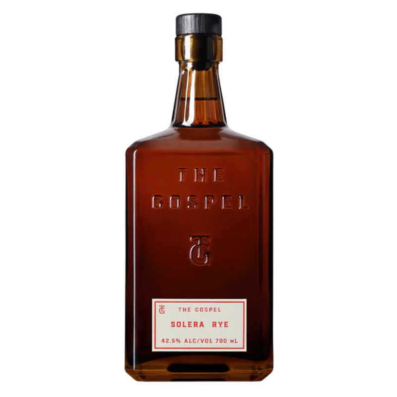 The Gospel Solera Rye Whisky 700ml