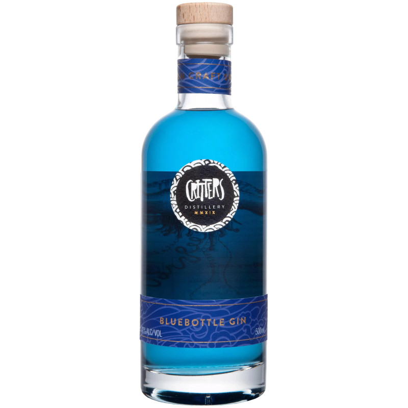 Critters Blue Bottle Gin