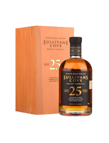 Sullivans Cove Old & Rare 25 Year Old American Oak Second-Fill