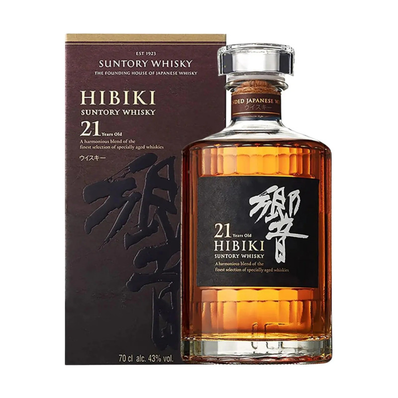 Hibiki 21 Year Old Blended Japanese Whisky 700ml
