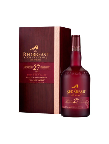 Redbreast 27 Year Old Cask Strength Single Pot Still Irish Whiskey 700ml