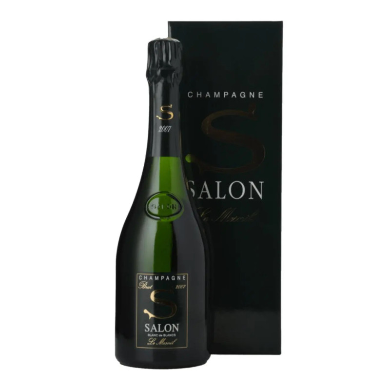 2007 Salon Cuvee 'S' Le Mesnil Blanc de Blancs Brut 750ml Original Presentation Box